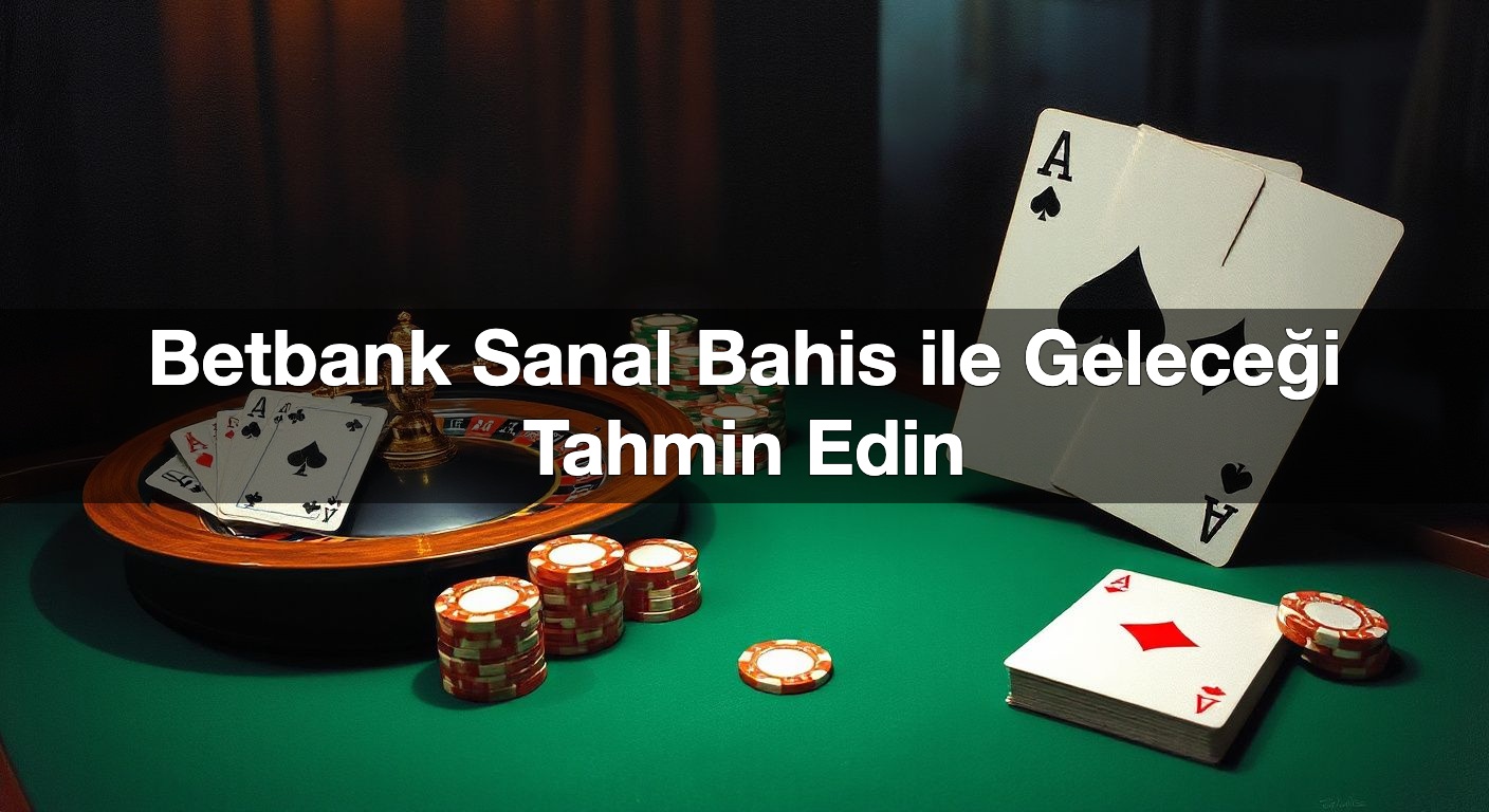 Betbank Sanal Bahis ile Geleceği Tahmin Edin
